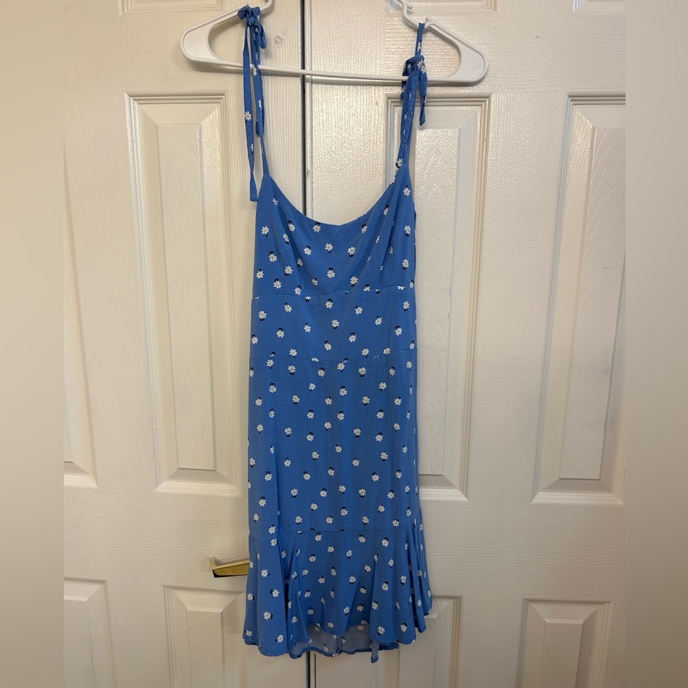 Target floral blue dress
